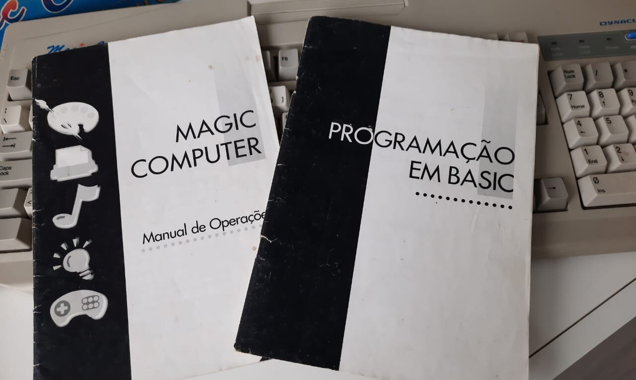 Magic Computer PC95 e Programação em Basic